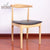 Solid Wood Horn Nordic Household Wooden Stool Backrest Chair Desk Log Dining Table Combination