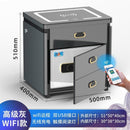 YICHANG Smart Bedside Table With Safe Box Bedside Cabinet With Safe Box Fingerprint Light / USB