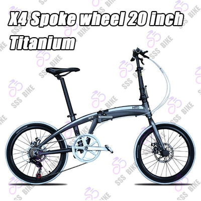 Hito X6 20/22 Inch Foldable Bicycle Shimano 7-speed Variable Speed Bicycle Ultra-light Aluminum