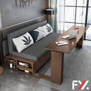 HQ Folding Sofa 1.25-2.05m Multifunctional Foldable Sofa Bed, Retractable Sofa Living Room