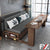 HQ Folding Sofa 1.25-2.05m Multifunctional Foldable Sofa Bed, Retractable Sofa Living Room