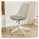 Light Luxury Computer Chair Comfortable Solid Wood Sitting Swivel Chair Office Chair