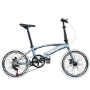 Hito DZ Foldable Bicycle Folding Bicycle SHIMANO 6-Speed 20 Inch Shock Absorber V Brake High Carbon