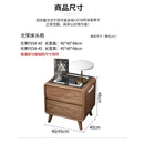 Smart Bedside Table Wireless Charging Bedside Cabinet With USB Sockets And 3-Color Light Chinese