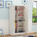 Simple Children's Wardrobe Baby Storage Combination Cabinet Girl Bedroom Wooden Wardrobe Baby