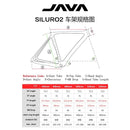 Java Torpedo Siruro2 Road Bicycle Curved Handle Aluminum Alloy Disc Brake 18 Speed Change Racing Car