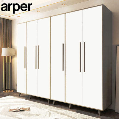 Home Wardrobe Combination Locker Storage Open Wardrobe Large Capacity Bedroom Wardrobe