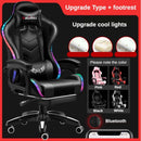 Desiny Gaming Chair Bluetooth Audio Computer Chair Color Light With Massage Office Chair