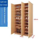 Shoe Cabinet Household Door Large Capacity Space-saving Solid Wood Special Price Economical