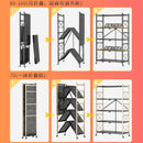 Folding Storage Rack - Kitchen Rack Organizer Full Folding Storage Rack Easy To Install Wheels All