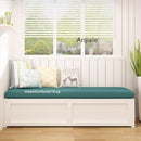 CONSIDER Solid Wood Card Seat Home Balcony Lounge Bench Living Room Nordic Storage Corner L-shaped