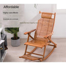 Sleeping Reclining Folding Lunch Break Free Household Balcony Leisure Elderly Bamboo Fu-shaped