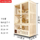 Family Luxury Cage Wooden House Cat Cabinet