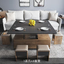 Multifunctional Tea Table and Small Family Contracted Nordic Style Living Room Home Creative Folding