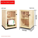 Cat Cage Villa Apartment Solid Wood With Climbing Rack House Dispaly Cabinet Four Seasons Universal