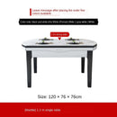 Marble and Chair Combination Modern Simple Telescopic Folding Variable Round Dining Table Solid Wood