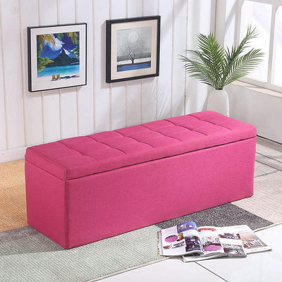 Multifunctional Long Bench Storage Stool Fabric Cabinet Can Sit Clothing Shop Sofa Stool