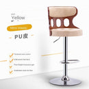 Backrest Lifting Modern High Simple Rotating Foot Bar Stool Cashier Front Desk Chair