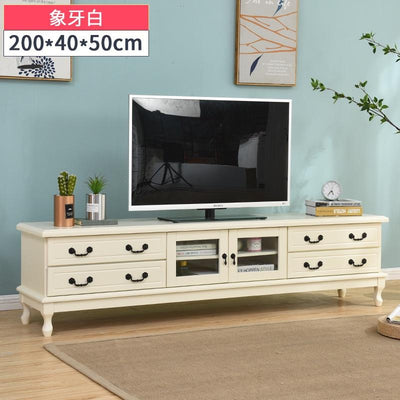 SENBIJU Tv Console Cabinet TV console cabinet Living Room Solid Wood TV Cabinet