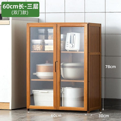 Side cabinet small size kitchen shelf storage cabinet living room wall family small family tea and