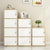 AUSITUR Simple Bookshelf Locker Bookcase Small Children's Minimalist Storage Cabinet for Balcony