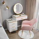 Orange Simple Dressing Table Light Luxury Net Red Dressing Table Nordic Storage Cabinet One Princess