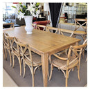 Solid Wood Dining Chair Simple Home Table Chair Fork Rattan Back Table Nordic Dining Room Chair Many