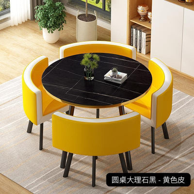 Dining Table Dining Table Set Light Luxury Dining Table and Chair Small Round Table OfficeTable and