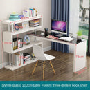 Computer Desktop Home Desk Bookshelf Combination Office Bedroom Writing Student Modern Simple