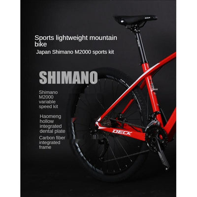 Sava Dika 2.0 Ultralight Mountain Bike 27-speed Shimano Off-Road Bike Carbon Fiber Racing Bike