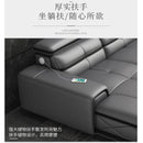 Italian Cowhide Sofa Modern Adjustable Usb Charging Comfortable L-shaped Sofa Set Russian Solid Wood