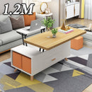 Multifunctional 3 in 1 Dining Table Home Folding Lifting Coffee Table Nordic Dual-purpose Telescopic