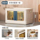 Stackable Storage Box Household Foldable Storage Cabinet Clothes Sorting Box Plastic Wardrobe Toy