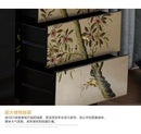 New Chinese Chest of Drawers American Light Luxury Solid Wood Bedroom Simple Modern Locker Side