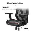 Desiny Office Chair Full Mesh Ergonomic Chair High Back Computer Chair With Clothes Hanger