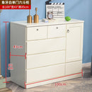 European-style Solid Wood Modern Light Luxury Bedroom Chest of Drawers Simple White Living Room