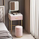 YICHANG Nordic Marble Dressing Table Dresser Bedroom Modern Minimalist Light Luxury Make Up Table