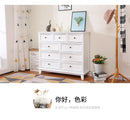 Solid Wood Simple Modern Bedroom Drawer Economical Storage Cabinet Special Price Chest of Drawers