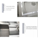 Byto Stainless Steel Pet Bathtub Large Dog Bath Thickened Pet Store Bath Basin