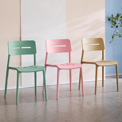 Plastic Chair Thickened Dining Chair Household Back Chair Coffee Shop Leisure Chair