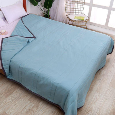 COTTON BLANKET QUILT SOFT COMFORTER KING SIZES 200*230cm WASHABLED COTTON QUILT SELIMUT SINGLE SIZE