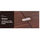 Lifting Modern Simple Small Family Folding Retractable Storage Pyrophyllite Coffee Table Dual