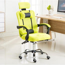 Ergonomic Computer Chair Home Office Chair Reclining Lift Staff Back Swivel Chairs