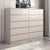 All Solid Wood Simple Modern Drawer Locker Living Room Bedroom Storage Cabinet Chest of Drawers
