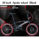 Hito X6 Foldable Bicycle Shimano 7-speed Variable Speed 20/22 Inch Folding Bicycle Aluminum Alloy