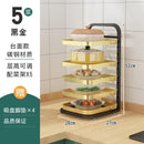 Carbon Steel Pot Rack Home Kitchen Rack Kitchen Multi-layer Adjustable Rack