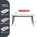 Dining Table Marble Slate Dining Table Household Small Apartment Dining Table And Chair Combination