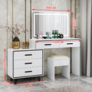 SENBIJU Internet Dresser Bedroom Modern Simple Celebrity Ins Style Makeup Table Small Apartment