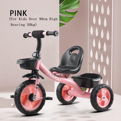 BabyDairy Tricycle 1-5 Years Old Multifunction Children Tricycle Baby Bicycle With Anti-slip Wheels