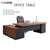 YICHANG Office Desk With Storage Cabinet Manager Table
